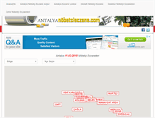 Tablet Screenshot of antalyanobetcieczane.com